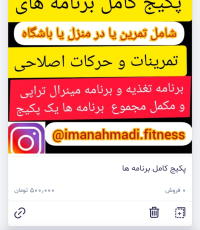 پکیج-ویژه-تمرینات-تخصصی-با-وزنه-و-تغذیه-و-حرکات-اصلاحی-با-تخفیف-ویژه