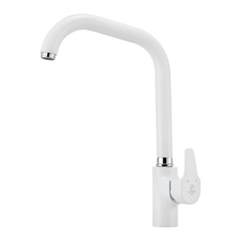 شیرآلات-اهرمی-کاویان-مدل-آنیتارنگ-سفیدکیفیت-و-زیبایی-در-آشپزخانه-شما