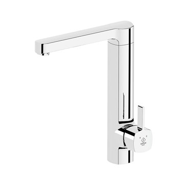 شیرآلات-اهرمی-کروم-مدل-ساتین-کاویان