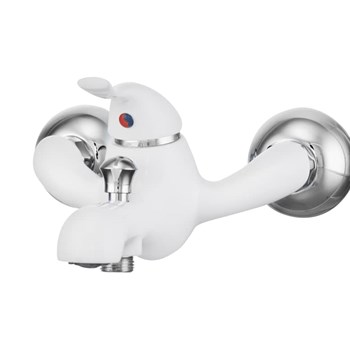 شیر-اهرمی-سفید-مدل-قو