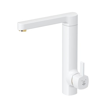 شیرآلات-سفید-طلایی-مدل-ساتین-کاویان