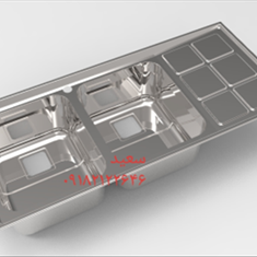 سینک-ظرفشویی-توکار-مدل-مربع