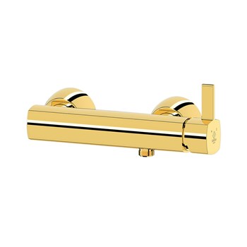 شیرآلات-طلایی-اهرمی-مدل-ساتین-کاویان