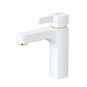 شیرآلات-سفید-طلایی-مدل-ساتین-کاویان