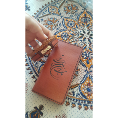 ست-دستبند-و-کیف-موبایل-چرم-طبیعی-بزی