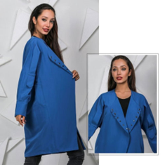 مانتو-مدل-یقه-حلقه-ای