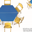 میز-ذوزنقه-و-صندلی-پیش-دبستانی