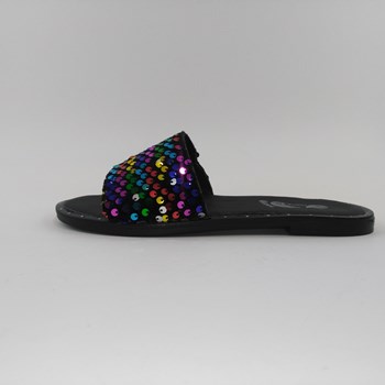 صندل-روفرشی-پولکی-رنگین-کمان