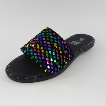 صندل-روفرشی-پولکی-رنگین-کمان