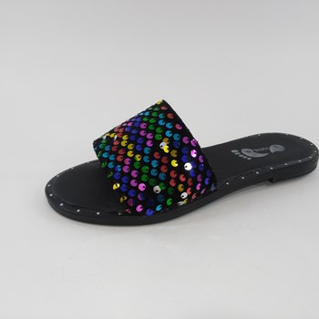 صندل-روفرشی-پولکی-رنگین-کمان