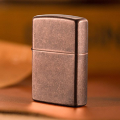 فندک-زیپو-مدل-301FB-REG-ANTQ-COPER-FLT-BTM