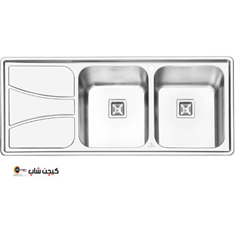 سینک-فانتزی-توکار-1212-پرنیان-استیل