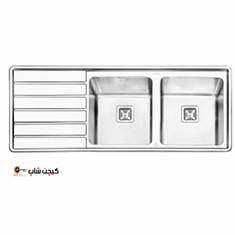 سینک-فانتزی-توکار-1214-پرنیان-استیل