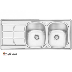 سینک-فانتزی-توکار-1209-پرنیان-استیل