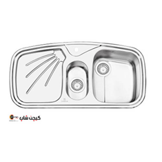 سینک-فانتزی-توکار-1210-پرنیان-استیل