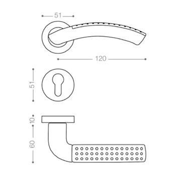 دستگیره-در-کد-6000-رزت