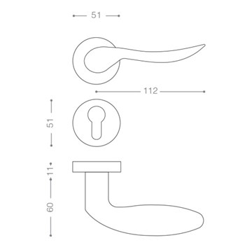 دستگیره-در-کد-2700-رزت