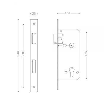 قفل-توکار-70-غلطکی