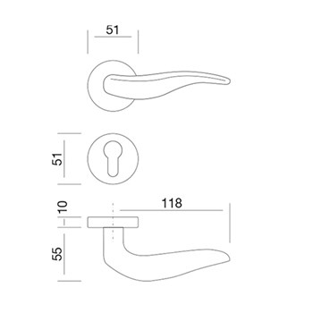 دستگیره-در-کد-5100-رزت