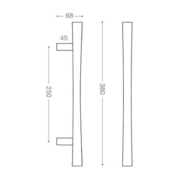 دستگیره-ورودی-7000L-رنگ-طلائی