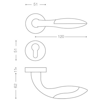 دستگیره-در-کد-2600-رزت