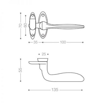 دستگیره-پنجره-ای-روکار-کد-U1600