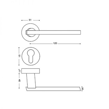 دستگیره-در-8000-رزت