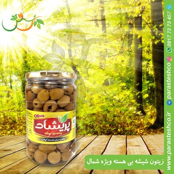 زیتون-شیشه-ای-بی-هسته-ایرانی
