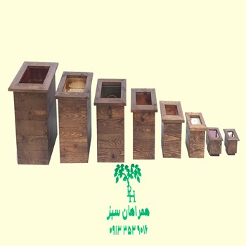 فلاور-باکس-چوبی