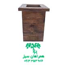 فلاور-باکس-چوبی