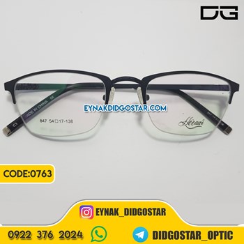 عینک-نیم-فریم-فلزی-مردانه-اسپرت-برند-هوآوی