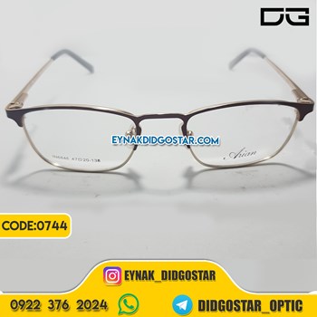 عینک-طبی-زنانه-تمام-فریم-فلزی