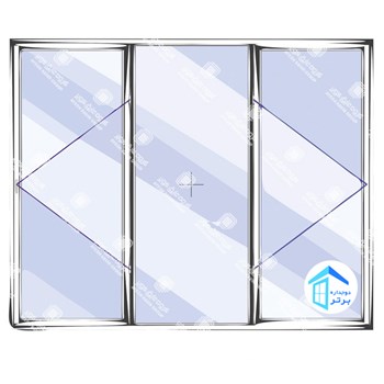 پنجره-UPVC-تک-حالته