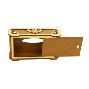 ست-سطل-آشغال-و-جعبه-دستمال-کاغذی-مدل-ارژنگ