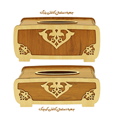 جعبه-دستمال-کاغذی-طرح-ارژنگ