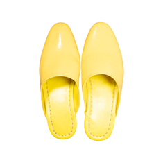نعلین-ورنی-زرد-رنگ