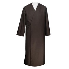 قبا-چینی-راه-راه-قهوه-ای