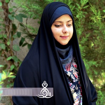 چادر-دانشجویی-کرپ-حریر-کره