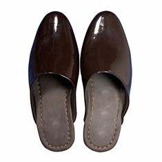 نعلین-ورنی-قهوه-ای