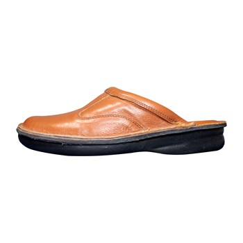 نعلین-چرم-تبریز-عسلی