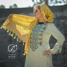 تونیک-شلوار-سوزن-دوزی