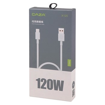 کابل-تایپ-سی-فست-شارژ-CAZA120-6A-120W-1m