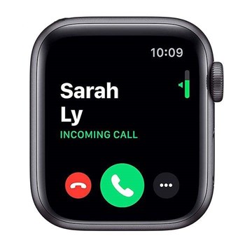 ساعت-هوشمند-اپل-واچ-سری-5-مدل-40mm-Aluminum-Case-With-Black-Sport-Band