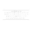 لیبل-کیبورد-شفاف-فونت-سفید