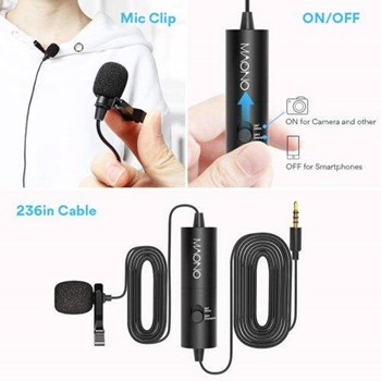 میکروفون-یقه-ای-Maono-AU-100