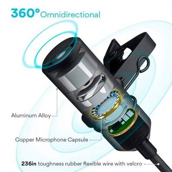 میکروفون-یقه-ای-Maono-AU-100