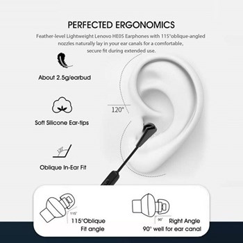 هندزفری-گردنی-اورجینال-بی-سیم-Lenovo-مدل-HE01