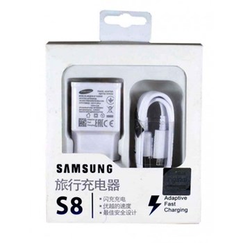 شارژر-پکدار-S7وS8-سامسونگ-مدل-EP-TA20EWE-فست-شارژ-به-همراه-کابل