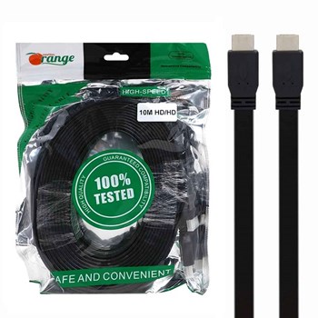 کابل-Orange-HDMI-فلت-10-متری