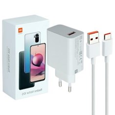 شارژر-سوپر-فست-شارژiaomi-Redmi-Note-11S-10S-3A-QC3-0-PD-33W-کابل-تایپ-سی-و-جعبه-گوشی